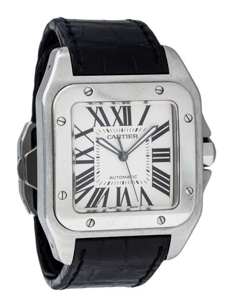 cartier 2656 santos 100|cartier santos 100 xl price.